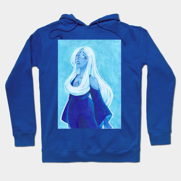 Blue Diamond Hoodie by KaylaNostrade